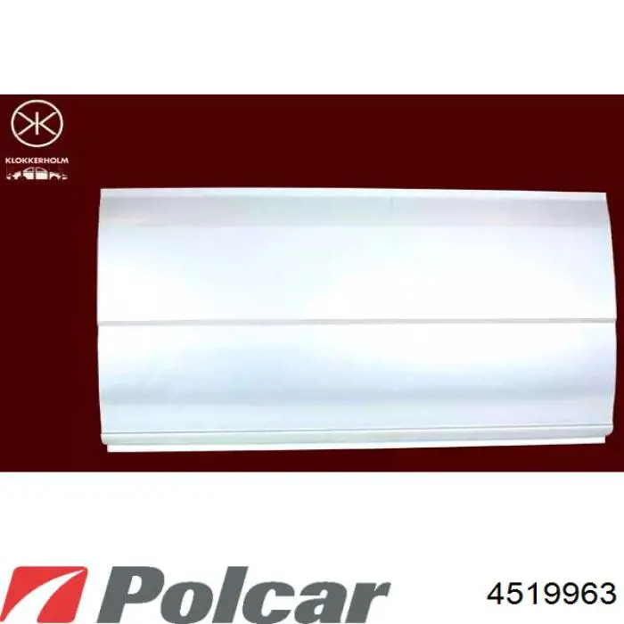 4519963 Polcar підсилювач бампера заднього