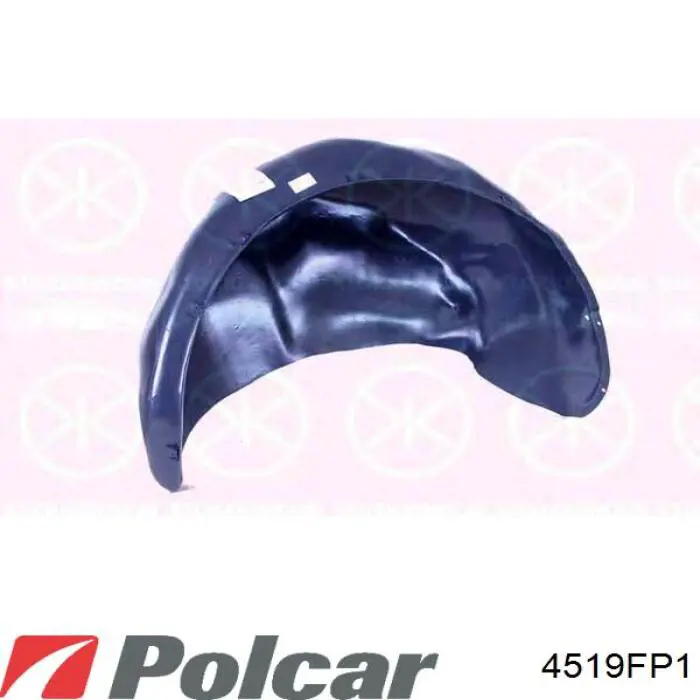 Підкрилок передній правий 4519FP1 Polcar