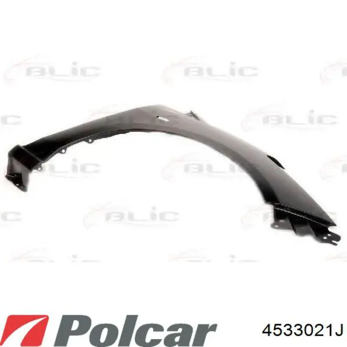 Крило переднє праве Polcar 4533021 ціна, від 35.13 USD
