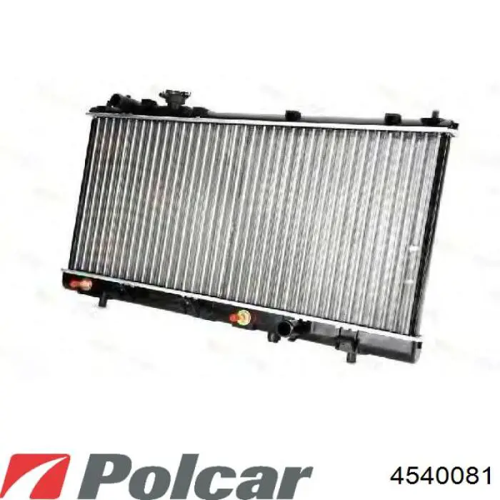 Радіатор основний Polcar 4540081 ціна, від 69.71 USD