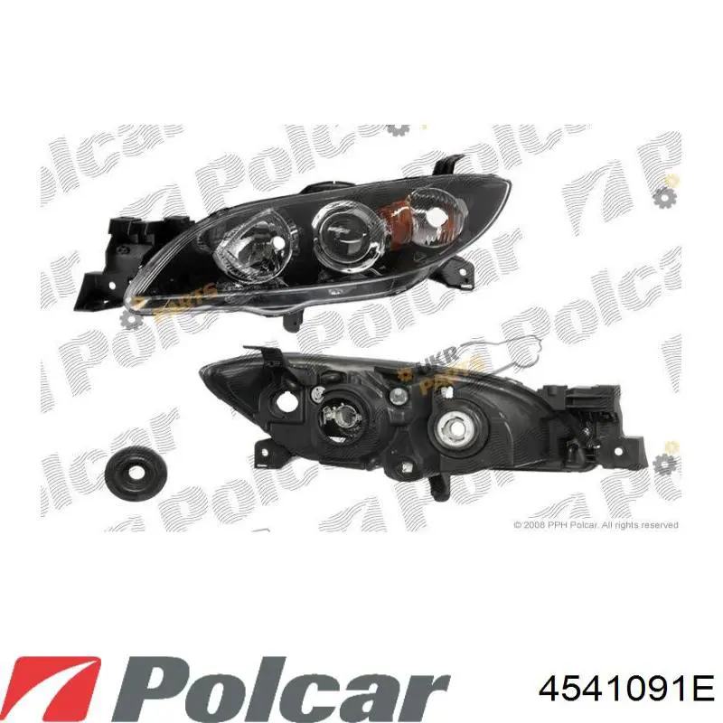 Фара ліва 4541092E Polcar
