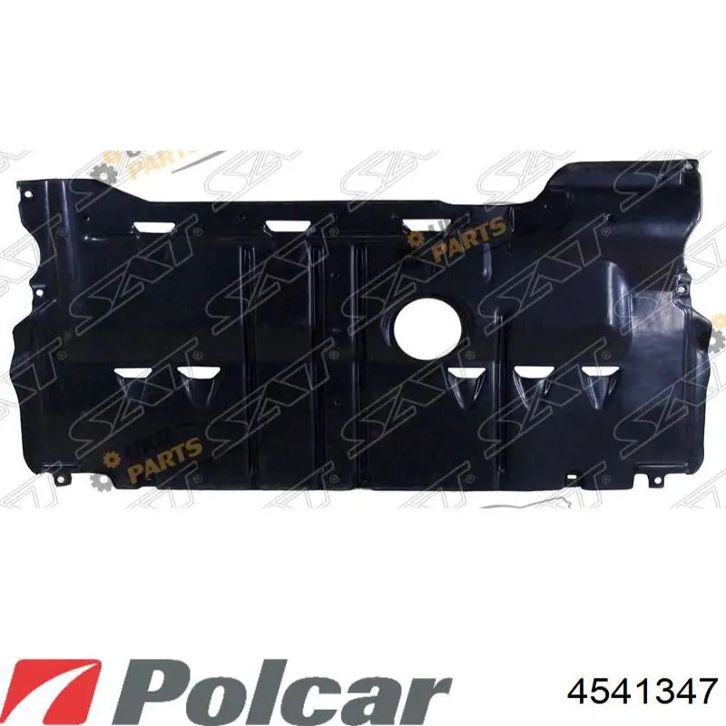 4541347 Polcar захист двигуна задній