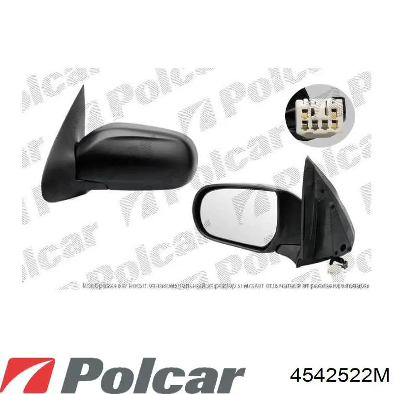 Купити 4542522M Polcar Дзеркало праве
