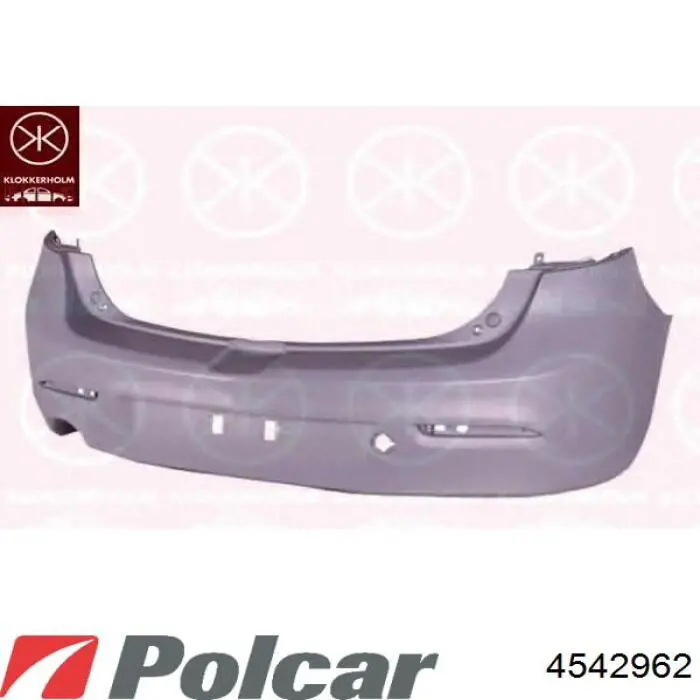 Буфер (бампер) задній на Mazda 3  BL
