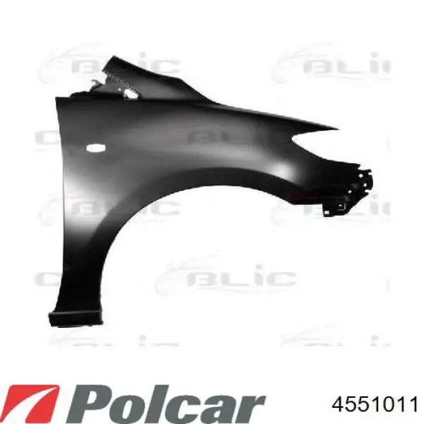 Купити 4551011 Polcar Крило переднє ліве