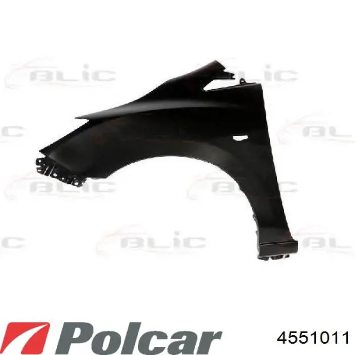 Ліве переднє крило Polcar 4551011 ціна, від 44.11 USD