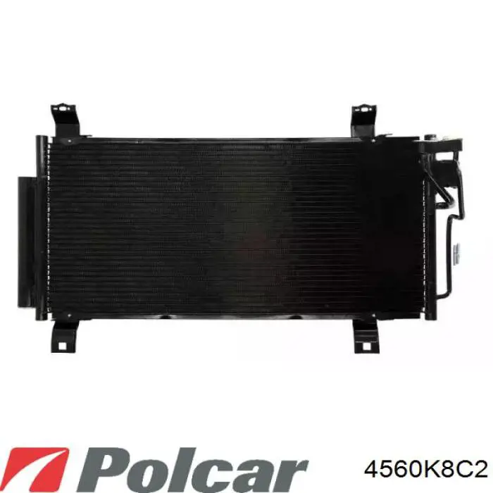Купити 4560K8C2 Polcar Радіатор системи охолодження кондиціонера
