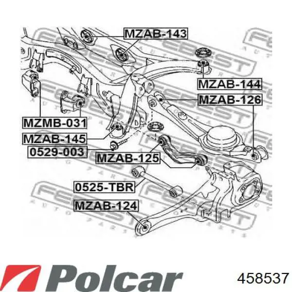Важіль передньої підвіски нижній, лівий 301181381500 Magneti Marelli