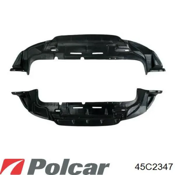 Захист бампера переднього 45C2347 Polcar