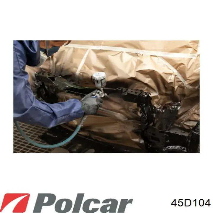 Супорт радіатора вертикальний/монтажна панель кріплення фар Polcar 45D104 ціна, від 39.69 USD