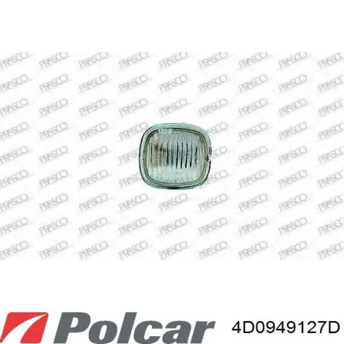 Повторювач повороту на крилі 4D0949127D Polcar