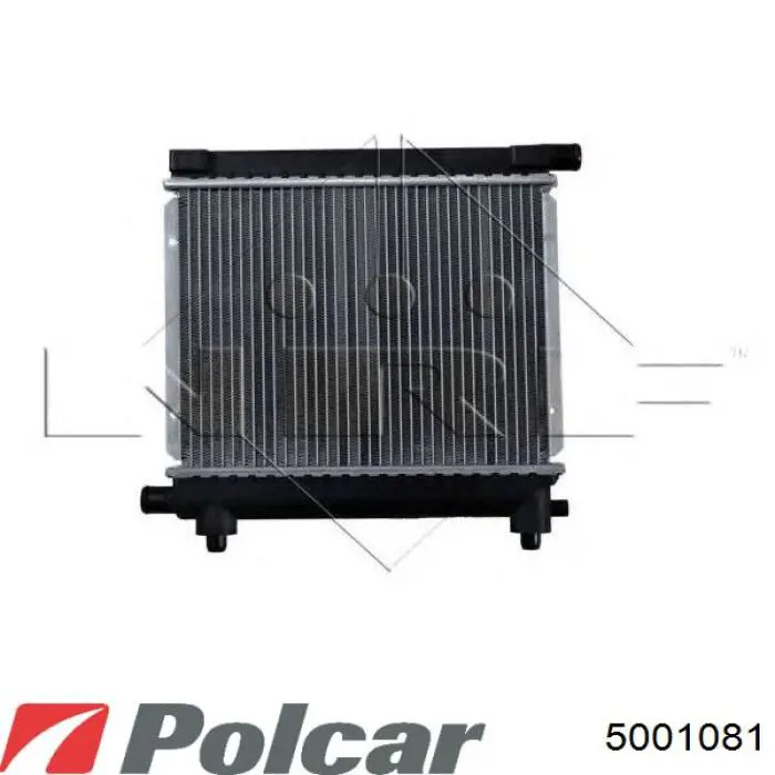 Радіатор основний Polcar 5001081 ціна, від 58.65 USD