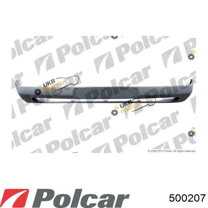 Передній бампер PBZ04005BAI Signeda