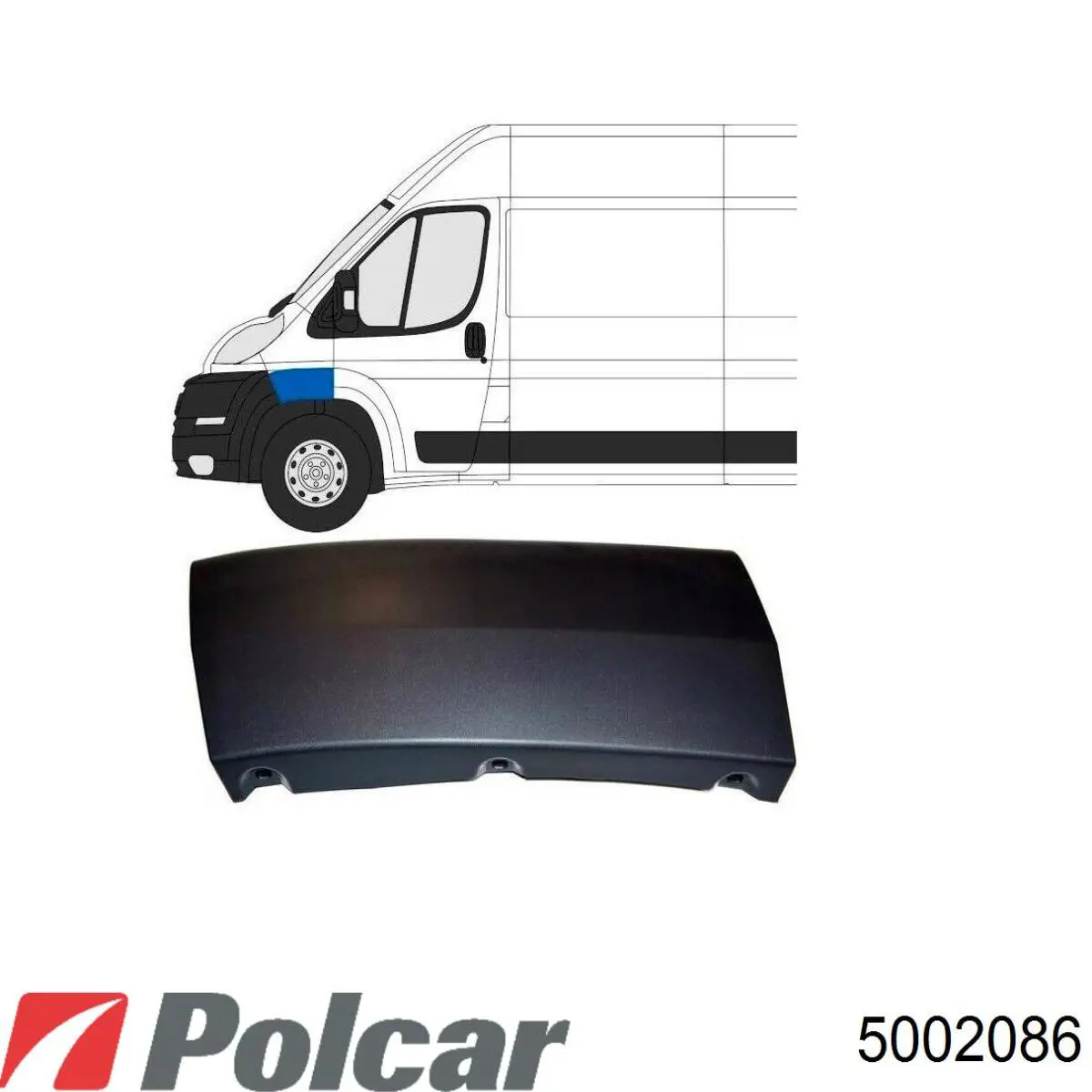 Купити 5002086 Polcar Радіатор двигуна