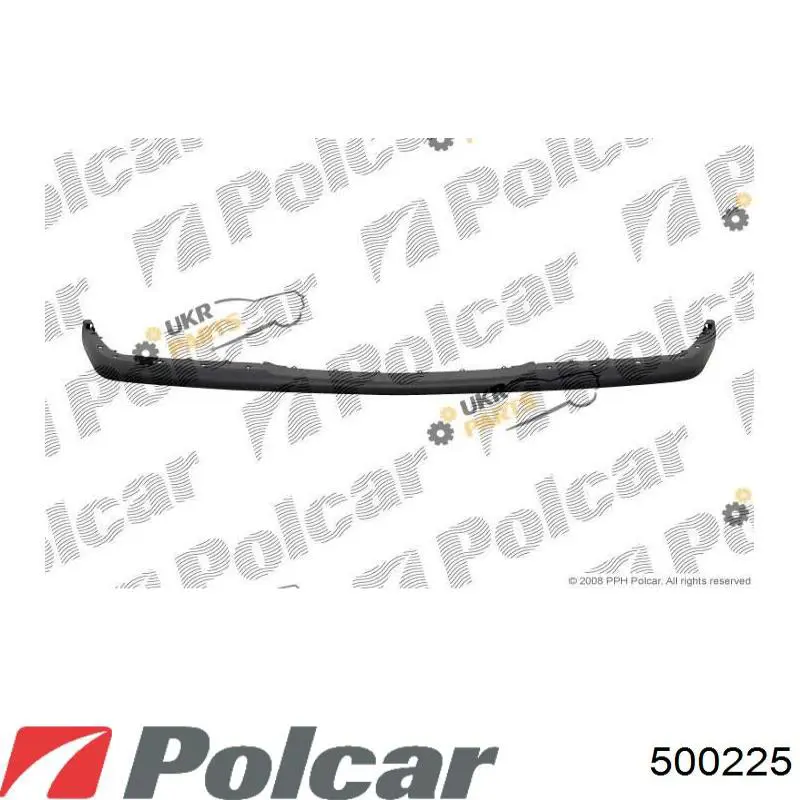 Спліттер переднього бампера Tempest 0350319923 ціна, від 19.09 USD