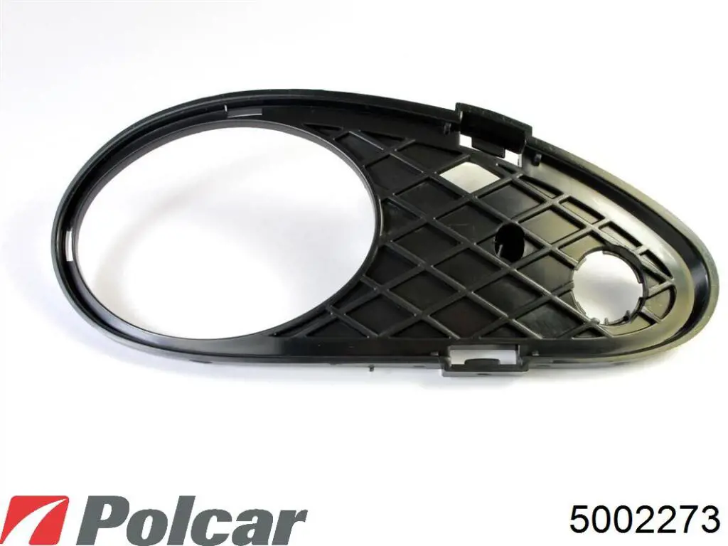 Решітка переднього бампера, ліва 5002273 Polcar