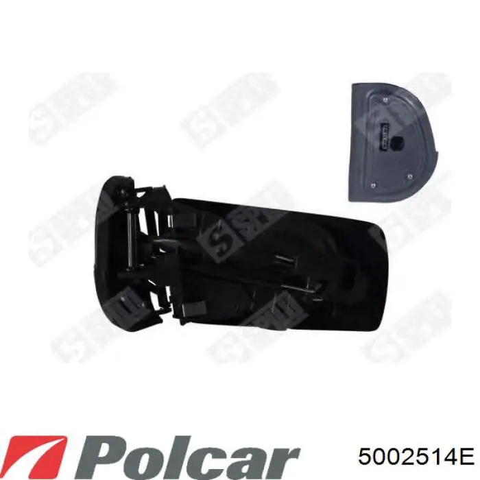 Купити A21081101609744 Mercedes Накладка/кришка дзеркала заднього виду, ліва