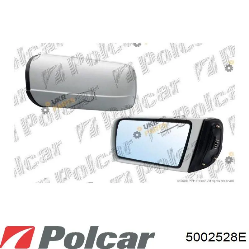 Купити 5002528E Polcar Накладка/кришка дзеркала заднього виду, права