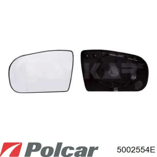 5002554E Polcar дзеркальний елемент дзеркала заднього виду, правого