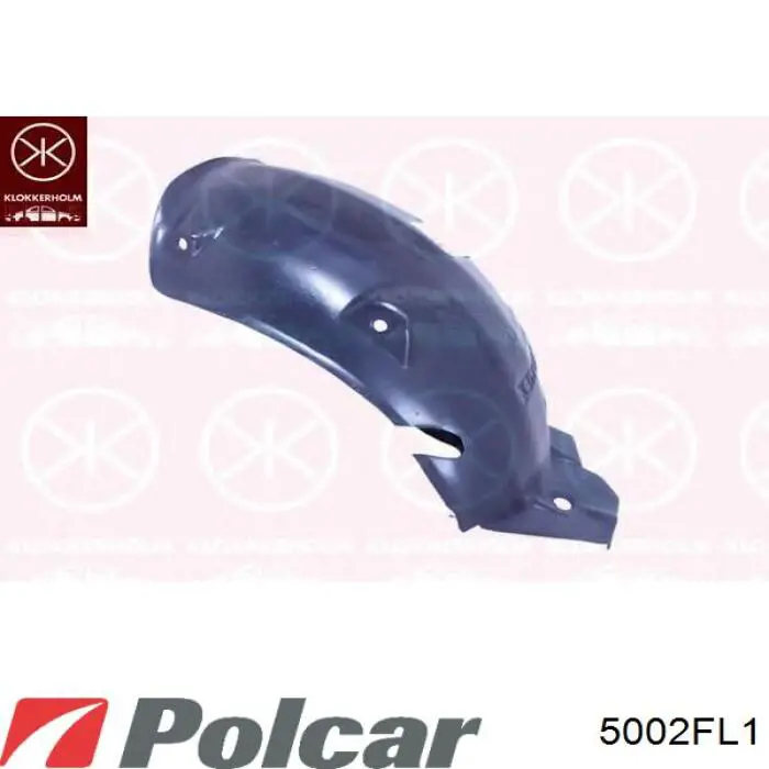 Підкрилок переднього крила, лівий передній Polcar 5002FL1 ціна, від 10.71 USD