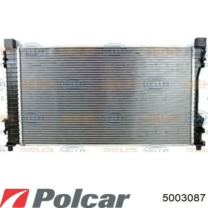 Радіатор основний Polcar 5003087 ціна, від 66.08 USD