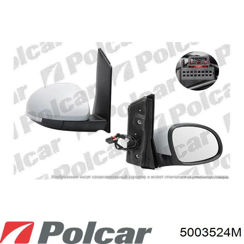 Дзеркало праве 3210059 TYC