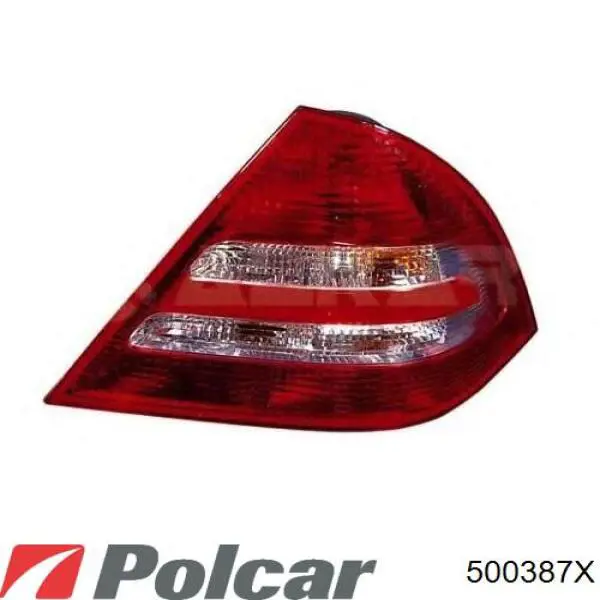 Ліхтар задній лівий Polcar 500387X ціна, від 44.34 USD