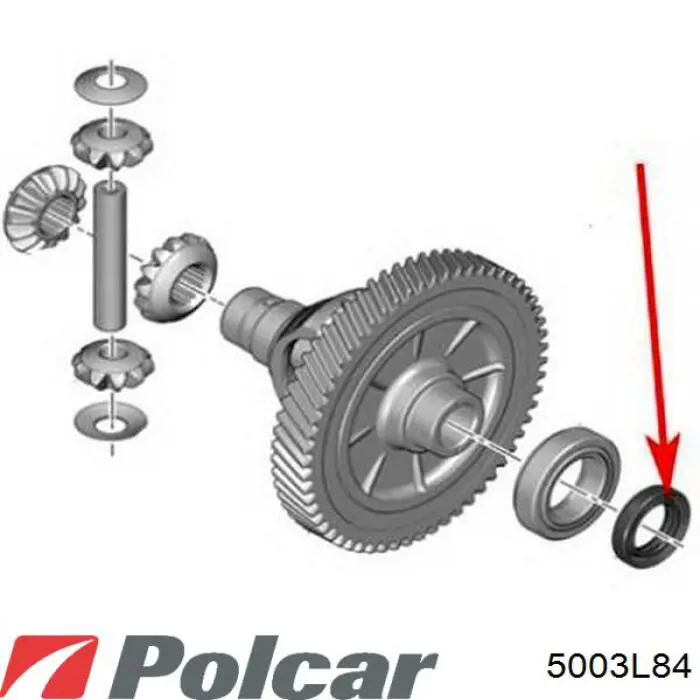 Радіатор масляний Polcar 5003L84 ціна, від 24.55 USD