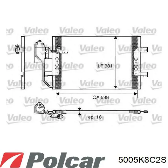 5005K8C2S Polcar Конденсатор