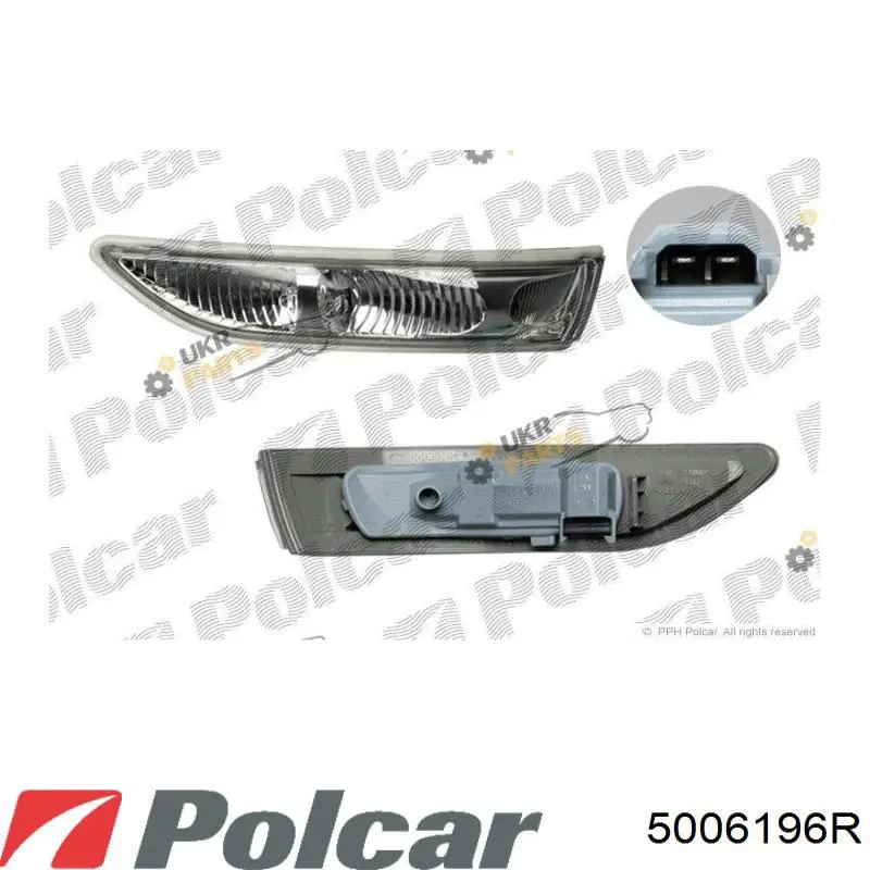 Покажчик повороту дзеркала, лівий Mercedes A1708201721 ціна, від 131.72 USD