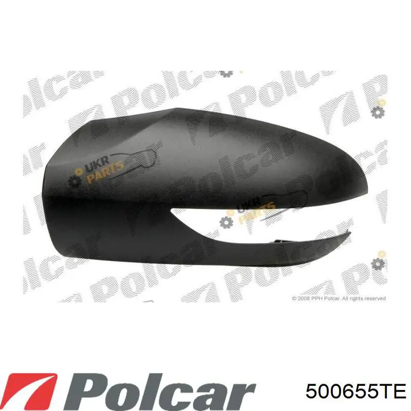 Накладка правого дзеркала заднього виду Polcar 500655TE ціна, від 6.85 USD