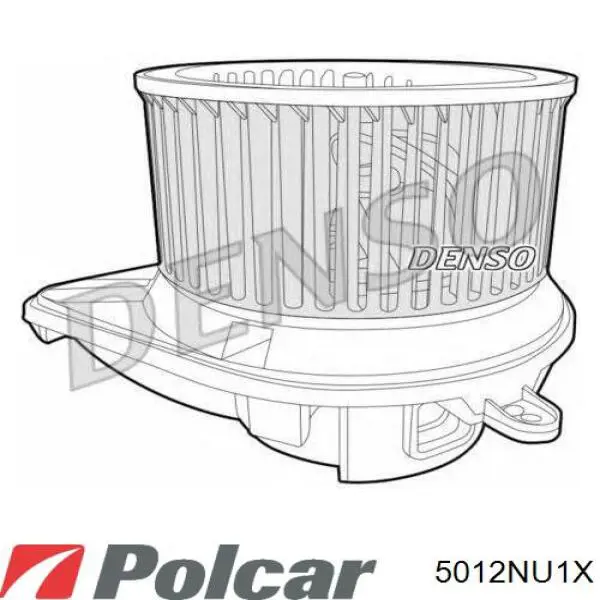 5012NU1X Polcar Електромотор пічки