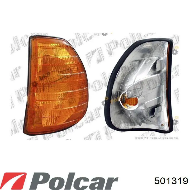 Вказівник повороту лівий 501319 Polcar