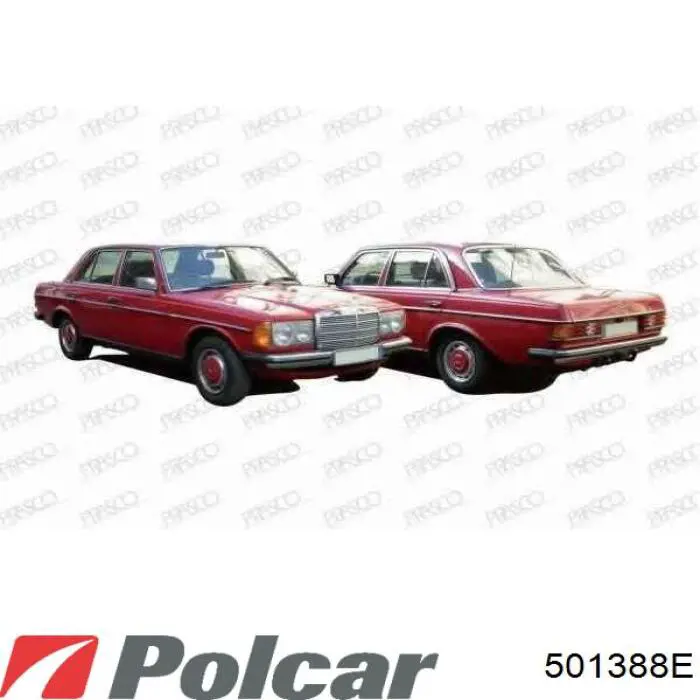 Скло заднього ліхтаря, правого Polcar 501388E ціна, від 22.57 USD