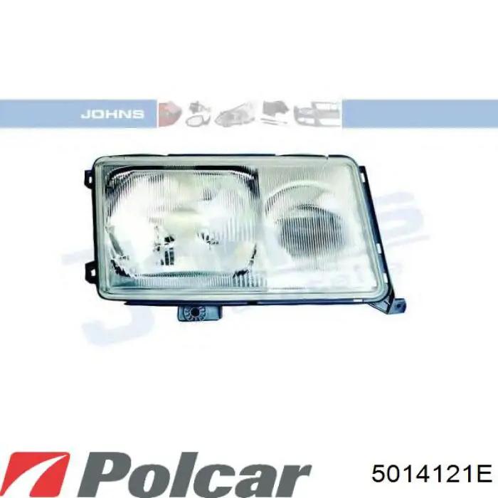 5014121E Polcar Скло фари правої