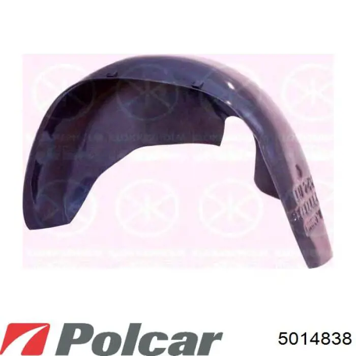 5014838 Polcar Днище багажника / ніша запасного колеса