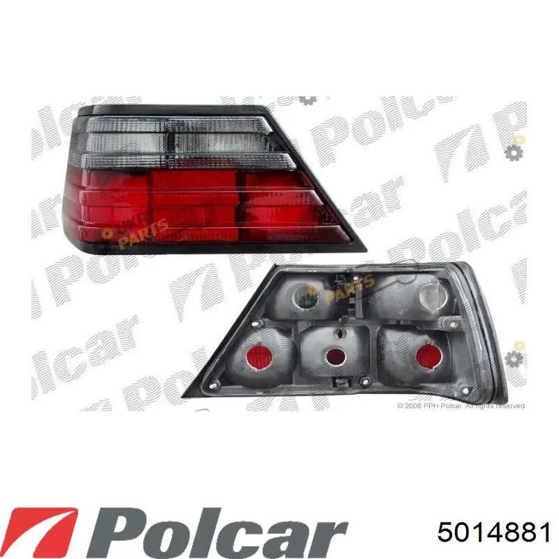 Задні ліхтарі Polcar 5014881 ціна, від 28.21 USD