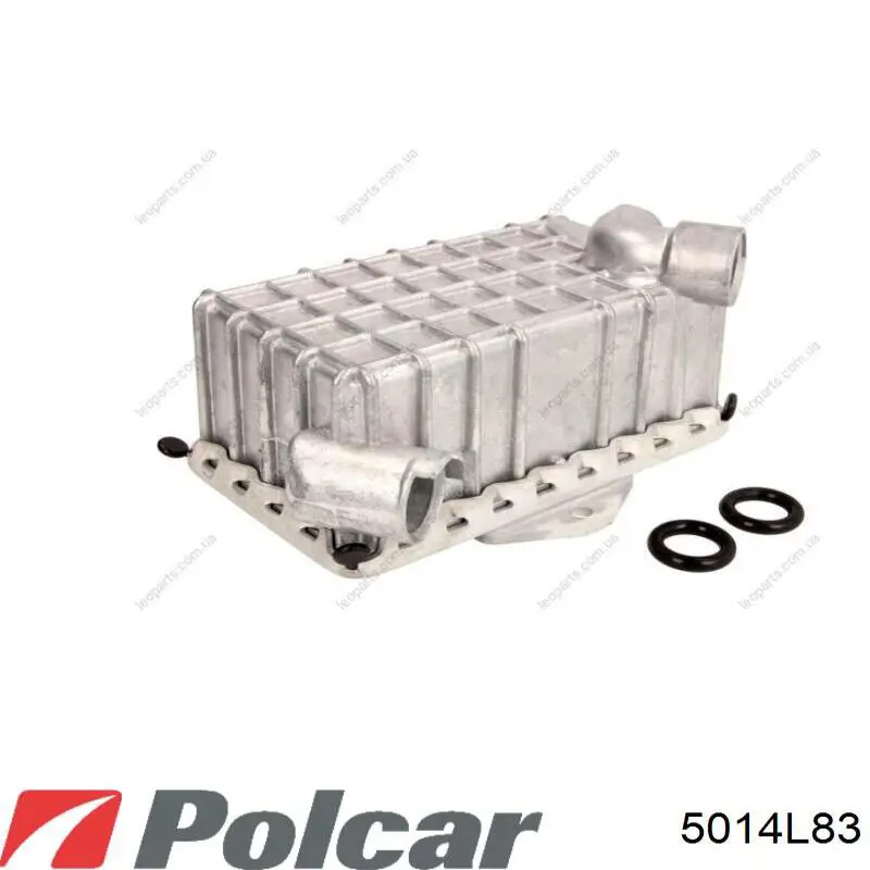 Радіатор масляний (холодильник), під фільтром 5014L83 Polcar
