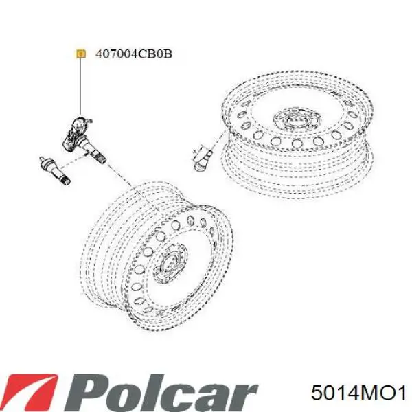 Купити 5014MO1 Polcar Піддон АКПП