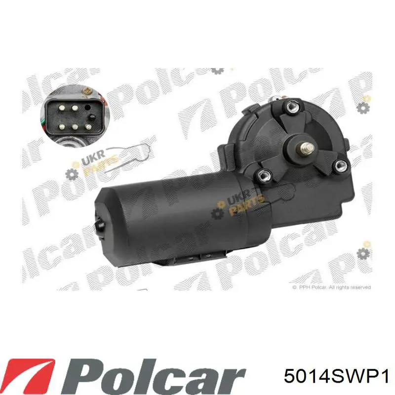 5014SWP1 Polcar двигун склоочисника лобового скла (трапеції)