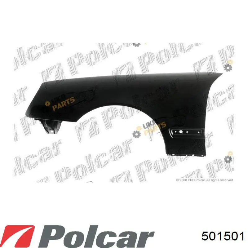 Крило переднє ліве PBZ10012AL Signeda