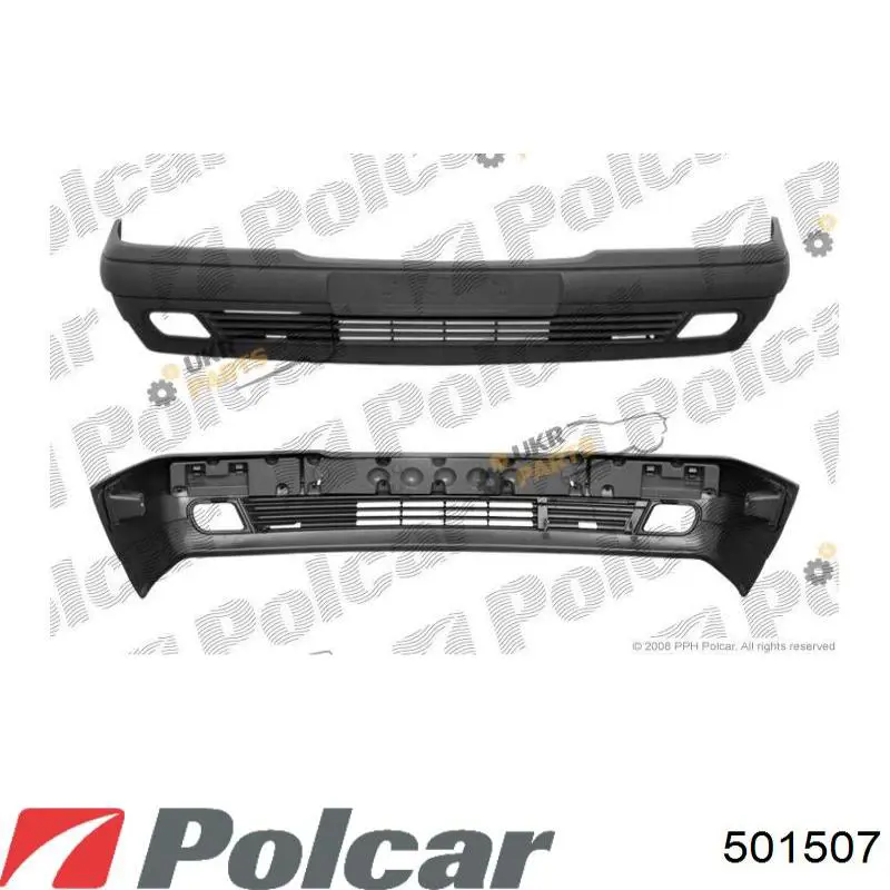 Бампер на авто Polcar 501507 ціна, від 112.44 USD