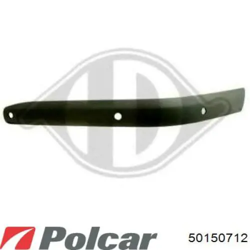 Купити A2108850621 Mercedes Накладка бампера переднього, центральна