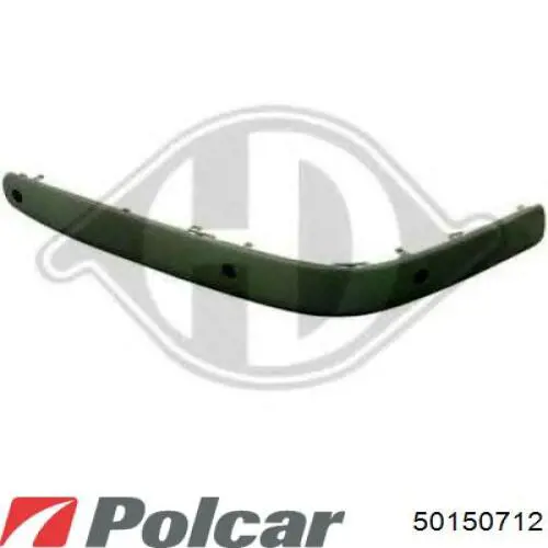 Накладка бампера переднього, центральна Polcar 50150712 ціна, від 43.79 USD