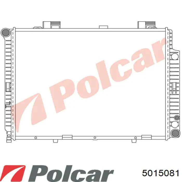 Радіатор 5015081 Polcar