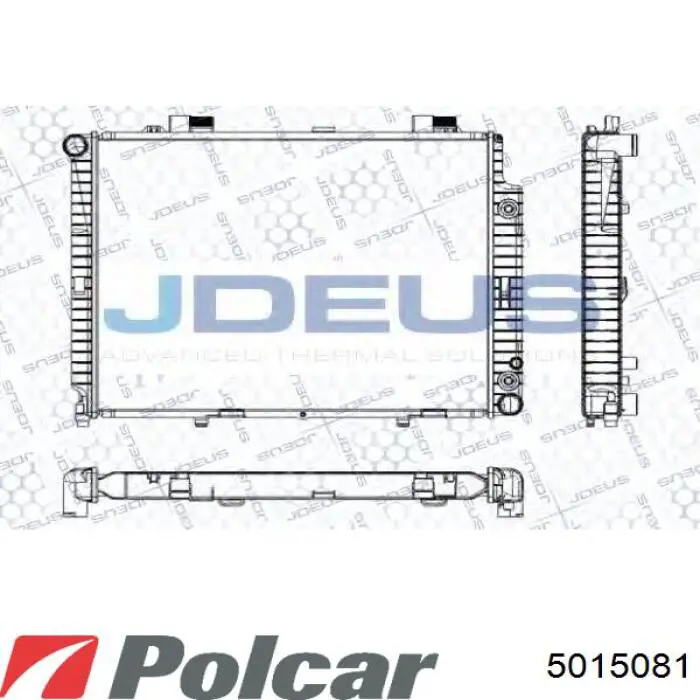 Радіатор A2105002703 Mercedes
