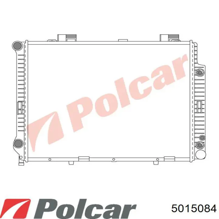 A2105004603 Mercedes Радіатор охолодження двигуна