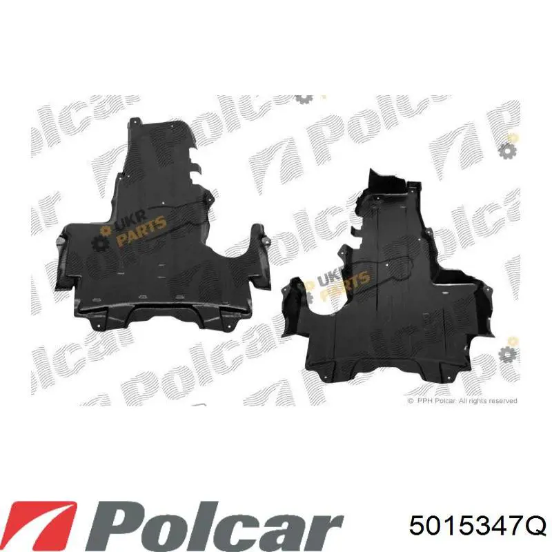 Купити 5015347 Polcar Захист коробки передач
