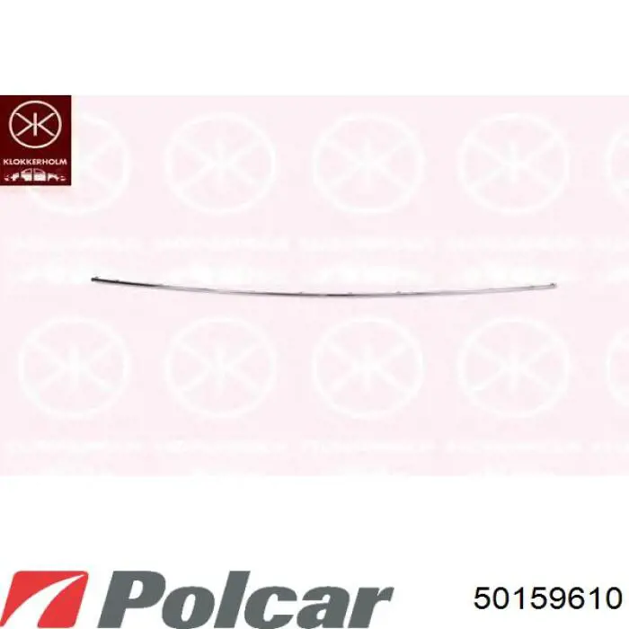 Молдинг заднього бампера, центральний 50159610 Polcar