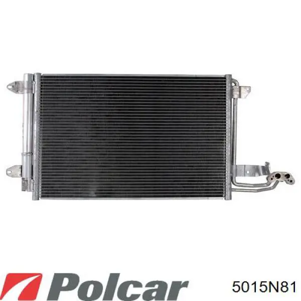 5015N81 Polcar Радіатор опалювача салону